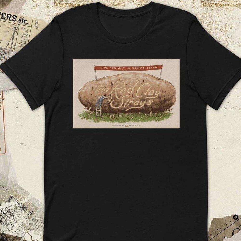 The Red Clay Strays  Tour Shirt  Ford Idaho Center Concert Tee